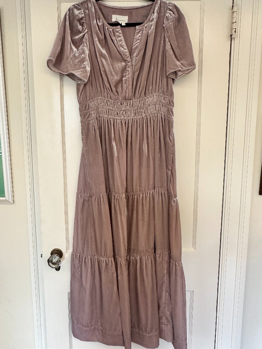 Anthropolgie Velvet Somerset Maxi Dress